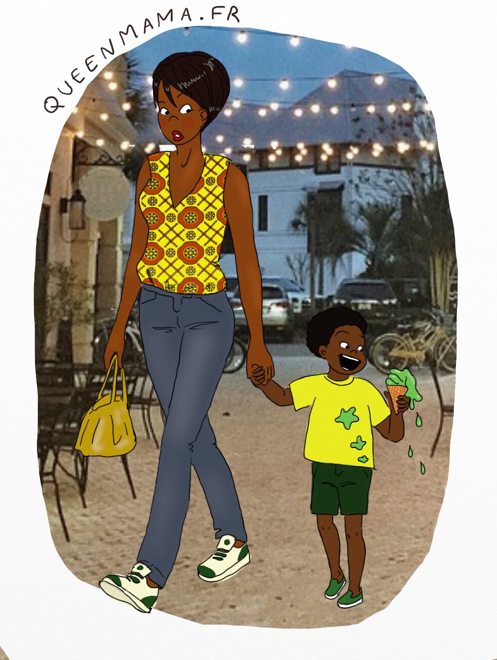 blog illustration maman parent lifestyle rouen