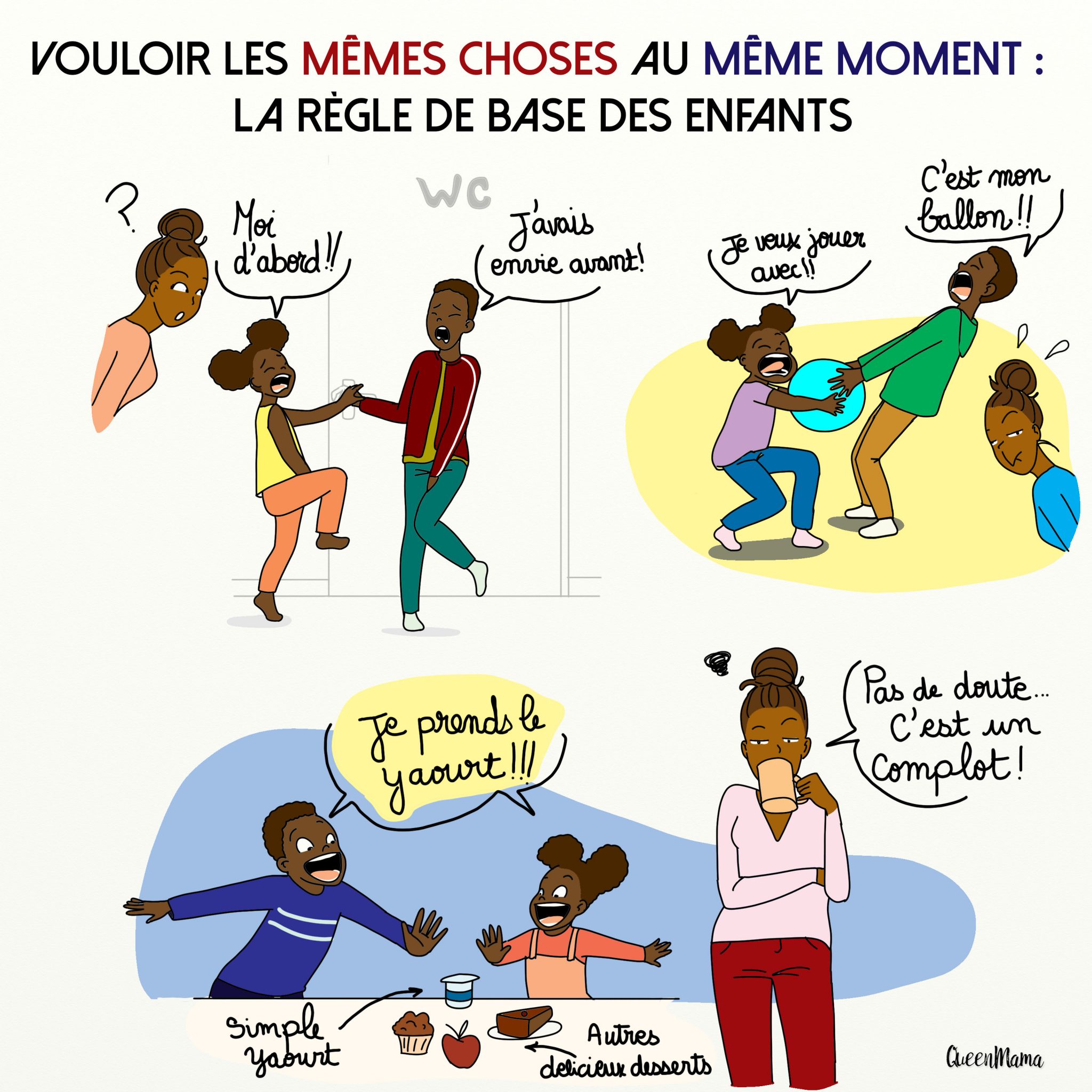 Se cogner les pied, ç’est douloureux Queenmama