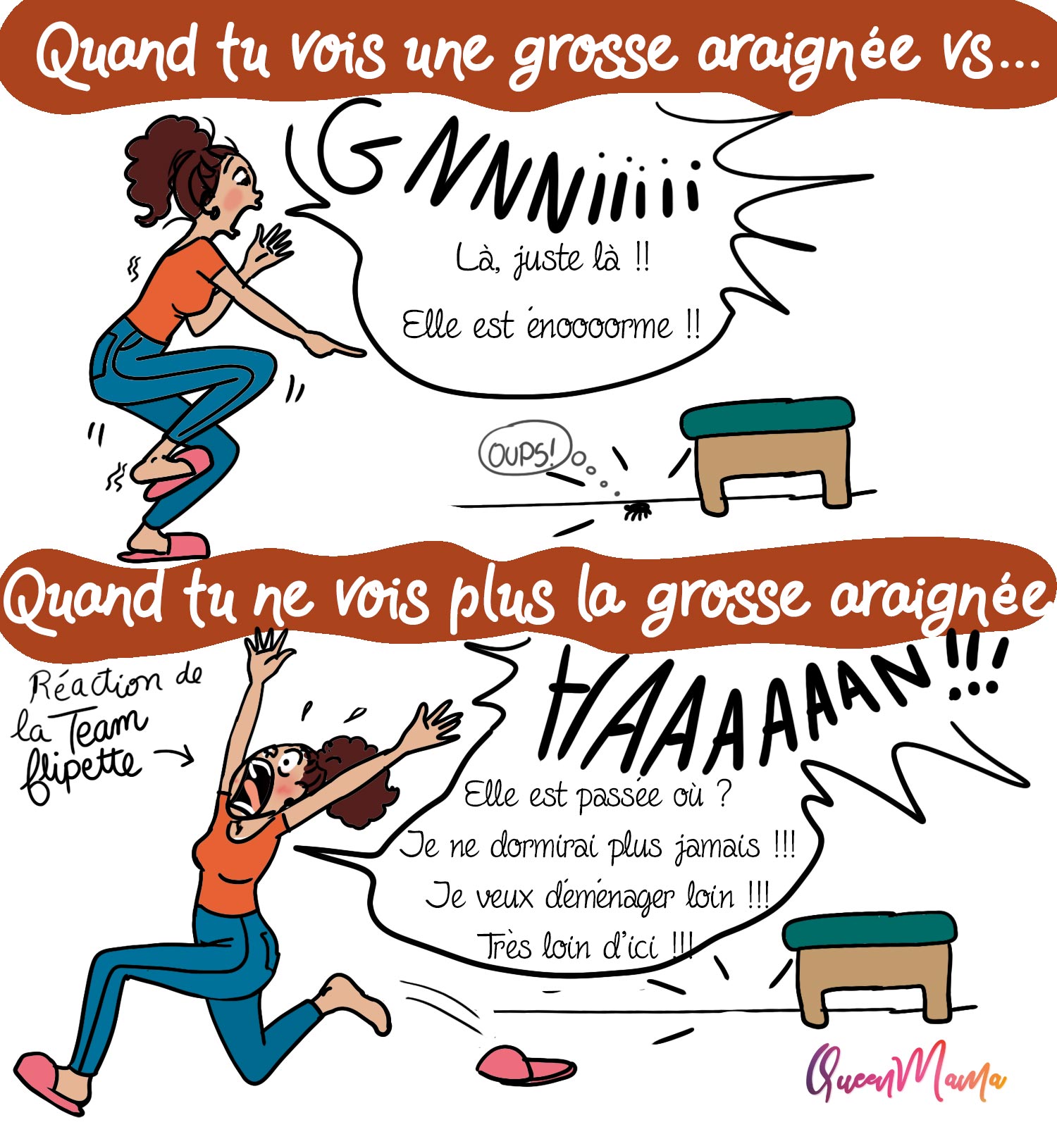 La peur des araignées